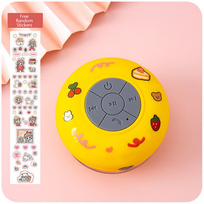 Mini Bluetooth zvučnik Slatki crtani prijenosni univerzalni vodootporni bežični zvučnik bez ruku Tuš Kupaonica Stolno računalo Auto Plaža