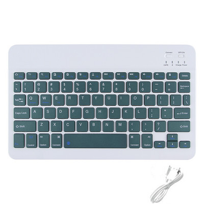 Για iPad Πληκτρολόγιο Επαναφορτιζόμενο ασύρματο Bluetooth, συμβατό με ισπανικό Γαλλικό Κορεάτικο πληκτρολόγιο για iOS Android Windows Phone Tablet