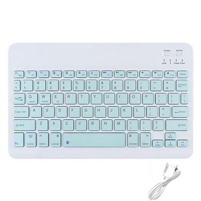 Για iPad Πληκτρολόγιο Επαναφορτιζόμενο ασύρματο Bluetooth, συμβατό με ισπανικό Γαλλικό Κορεάτικο πληκτρολόγιο για iOS Android Windows Phone Tablet