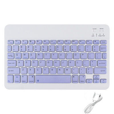 Για iPad Πληκτρολόγιο Επαναφορτιζόμενο ασύρματο Bluetooth, συμβατό με ισπανικό Γαλλικό Κορεάτικο πληκτρολόγιο για iOS Android Windows Phone Tablet