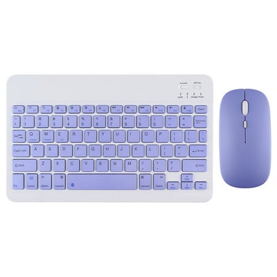 Tastatură și mouse fără fir Bluetooth de 10 inchi pentru iPad Air Pro Xiaomi Samsung Huawei Matepad Tabletă de telefon pentru tabletă Android IOS