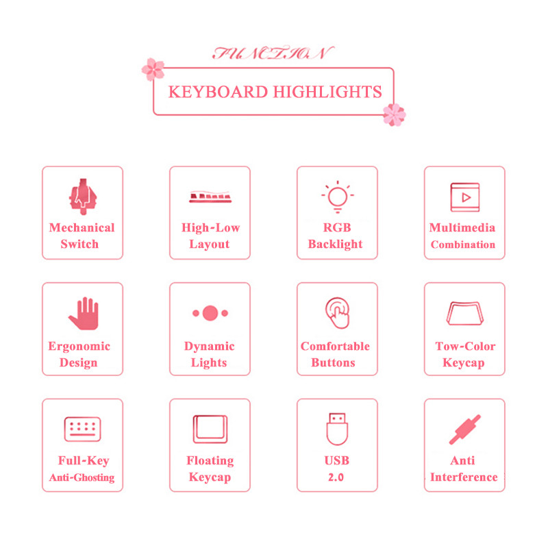 Originalna Motospeed CK82 RGB igračka mehanička tipkovnica 87 tipki LED pozadinsko osvjetljenje USB žičane laserske ergonomske tipkovnice za PC računalo
