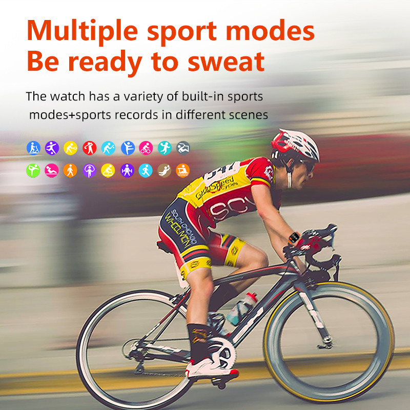 LEMFO Smart Watch Ultra Smartwatch Ανδρικό Γυναικείο Ρολόι Ultra Bluetooth Call NFC Αδιάβροχη οθόνη HD 1,96 ιντσών Ασύρματη φόρτιση