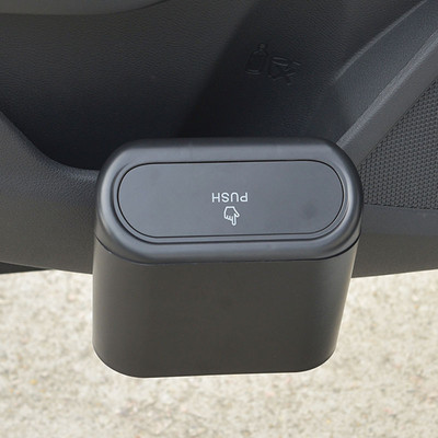 Coș de gunoi universal pentru mașină cu capac, găleată de depozitare pentru vehicule, coș de gunoi Coș de gunoi Accesorii pentru interior auto