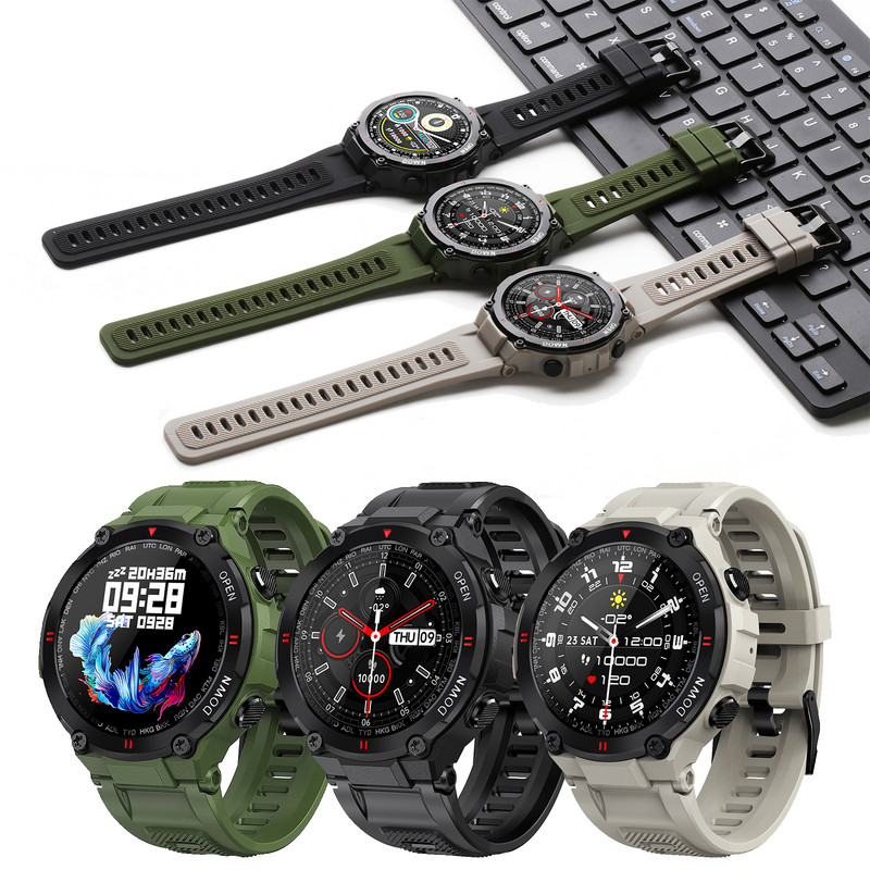 LEMFO K22 Smart Watch ανδρικό Bluetooth Call Αθλητικά ρολόγια 400mAh IP67 αδιάβροχα Smartwatch 2022 Custom Watch Face Fitness Tracker