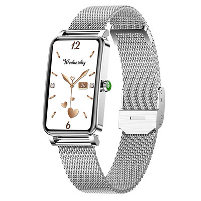 2022, NOVI modni pametni sat, ženski satovi, mjerač otkucaja srca, podsjetnik na poziv, Bluetooth ženski pametni sat, ženski za IOS Android