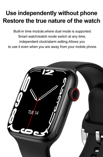 2023 SitopWear Smart Watch Мъже Жени Smartwatch Bluetooth разговори Часовници Персонализирано безжично зареждане Циферблат Фитнес гривна