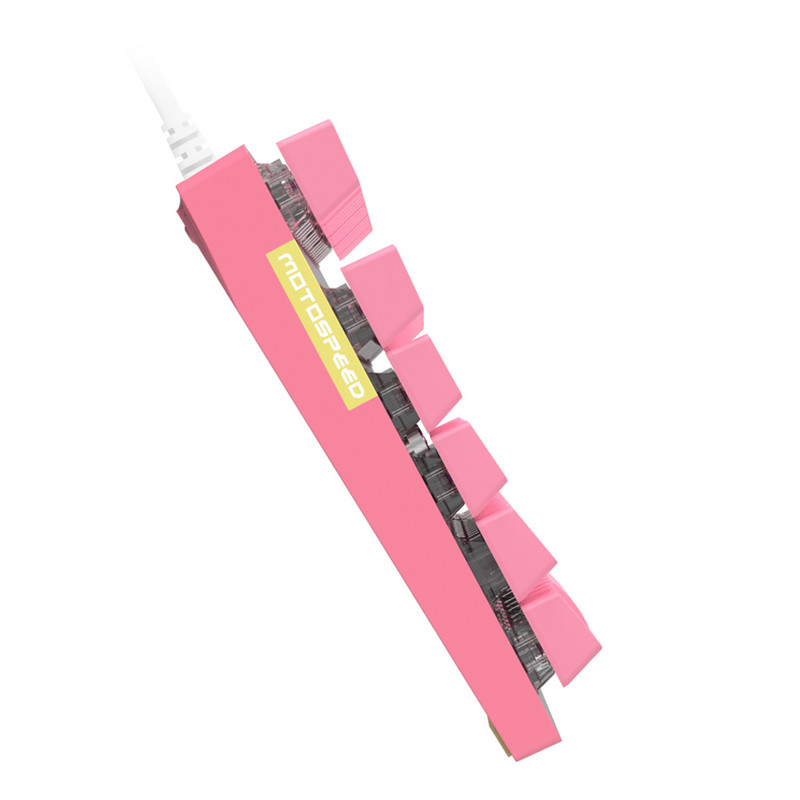 Το νεότερο Motospeed CK82 RGB Gaming Mechanical Keyboard Anti-Ghosting LED Backlight Backlight USB Ενσύρματα πληκτρολόγια λέιζερ για υπολογιστή υπολογιστή Gamer