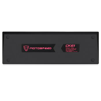 60% Mini Motospeed CK61 Gaming механична клавиатура син червен превключвател RGB подсветка USB кабелна 61 клавиша клавиатури лаптоп компютър геймър
