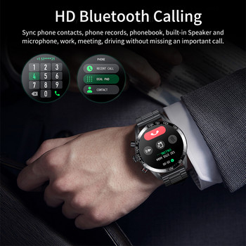 LIGE Bluetooth Call Smart Watch Men 2022 Спортна гривна Кръвно налягане Водоустойчив персонализиран циферблат Нов мъжки SmartWatch за IOS Android