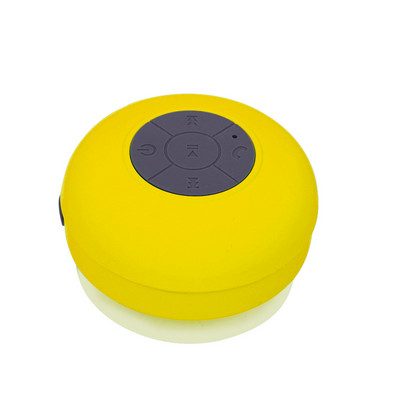 Prijenosni bežični Bluetooth zvučnik Vodootporan za kupaonicu Stereo glazbeni zvučnik s vakuumskom čašicom Mini 8CM univerzalni zvučnik