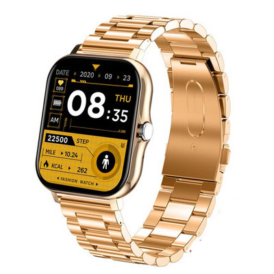 Για τηλέφωνο Android Xiaomi Samsung Reloj Inteligente Mujer Προσαρμοσμένη κλήση Έξυπνο ρολόι Γυναικεία Bluetooth Call 2022 Smart Watch Men +Box