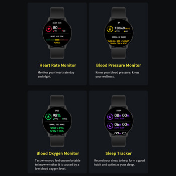 Оригинален 2022 Smartwatch Sleep Monitor Fitness Multi Sports Mode Custom Watches Face IP68 Водоустойчив смарт часовник за мъже жени