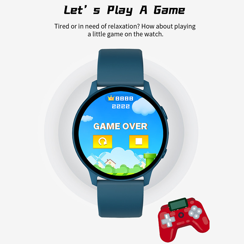 Оригинален 2022 Smartwatch Sleep Monitor Fitness Multi Sports Mode Custom Watches Face IP68 Водоустойчив смарт часовник за мъже жени