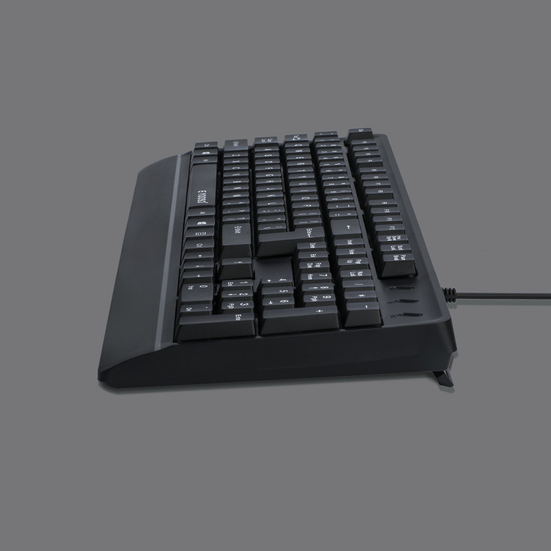 Εργονομικό ενσύρματο πληκτρολόγιο 104 πλήκτρων Αγγλικό τυπικό Πληκτρολόγιο Home Office Usb Πληκτρολόγιο παιχνιδιού για φορητό υπολογιστή Πληκτρολόγιο υπολογιστή