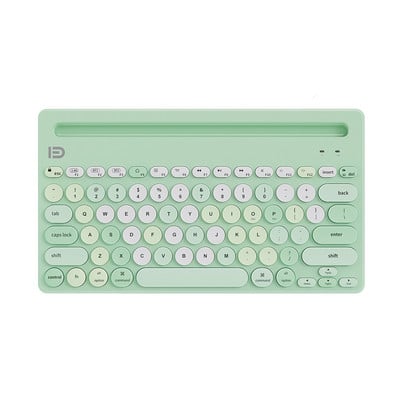 Mini prenosná 2,4G bezdrôtová klávesnica Bluetooth klávesnica s dvoma režimami pre iPad, telefón, tablet, klávesnica pre Android, iOS a Windows