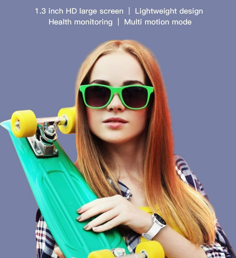 2022. aasta uus nutikell naiste meeste täisvärviline suure puuteekraaniga muusika Sport Fitness nutikell naiste kõne pulss veekindel