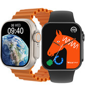 Sports Smart Watch Ultra 8 NFC GPS tracking fitness Smartwatch Series 8 49mm SIRI Bluetooth Call Ασύρματη χρέωση για IOS Android