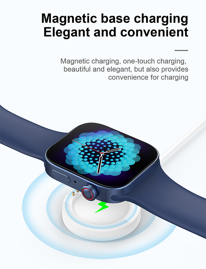 Έξυπνο ρολόι IWO 15 Series 8 Heart Rate Ανδρικά Γυναικεία Fitness Tracker Sports Smartwatch για Android Apple IOS Τηλέφωνο PK W27 I7 X8 Max