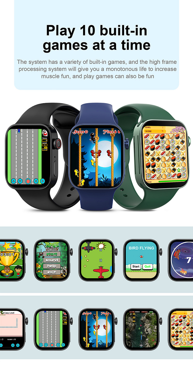 Έξυπνο ρολόι IWO 15 Series 8 Heart Rate Ανδρικά Γυναικεία Fitness Tracker Sports Smartwatch για Android Apple IOS Τηλέφωνο PK W27 I7 X8 Max