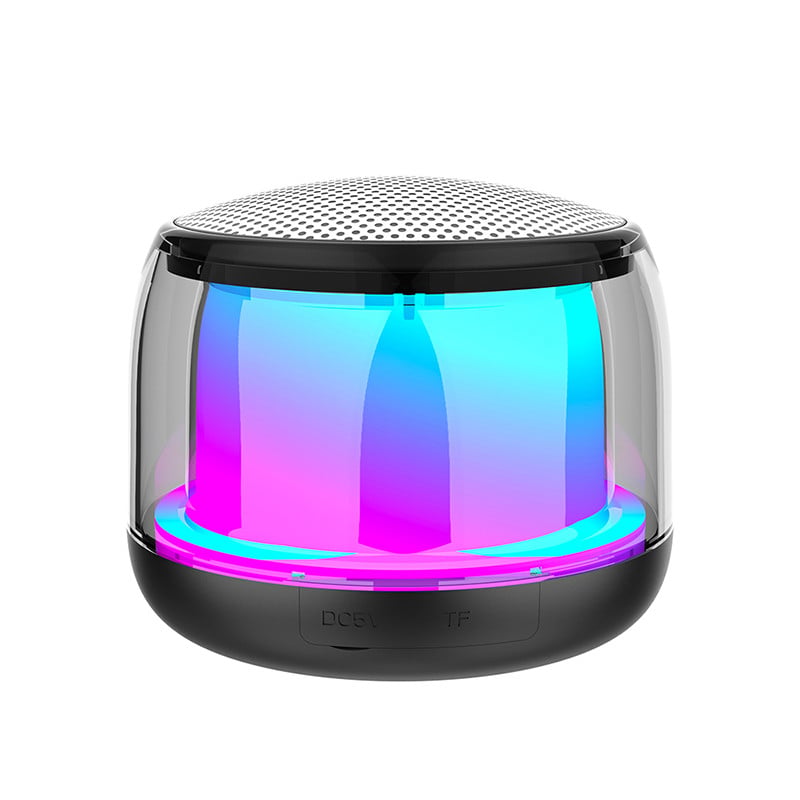 Ασύρματο ηχείο Bluetooth Υψηλό φορητό ισχυρό Boombox Sound Box Μίνι ηχεία ανοιχτής ακρόασης με φως LED εξωτερικού χώρου