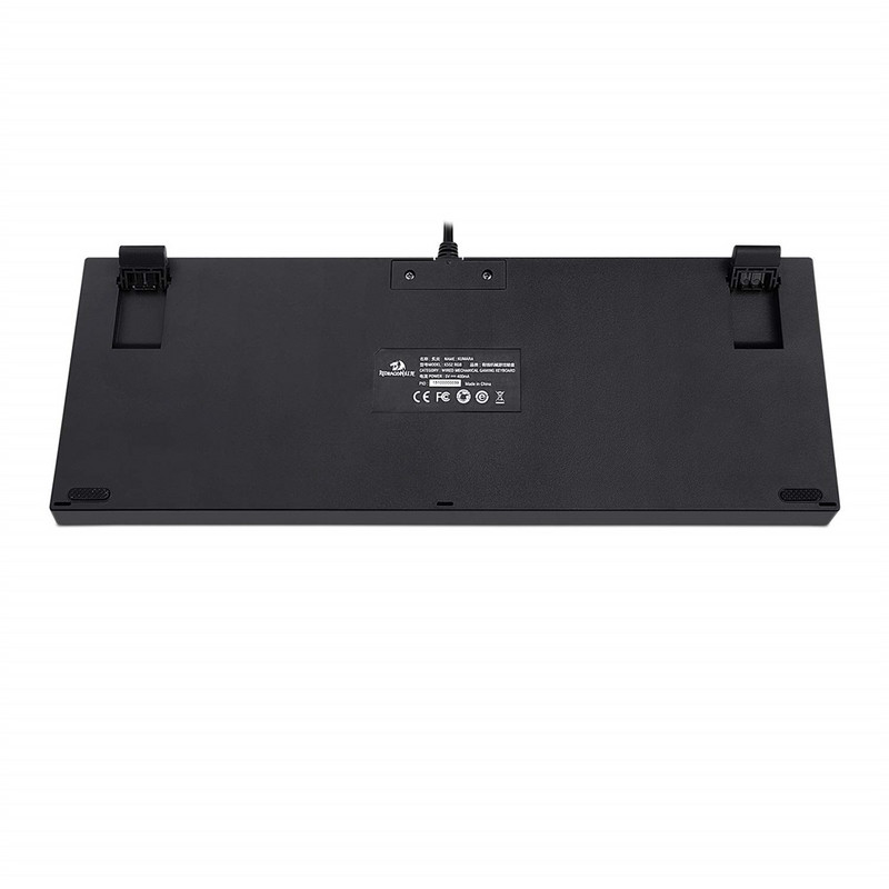 Mehanička tipkovnica 87 tipki RGB s pozadinskim osvjetljenjem Plavi prekidač Prijenosni igrački USB Žičana računalna tipkovnica Tipkovnica za igrače za stolno prijenosno računalo