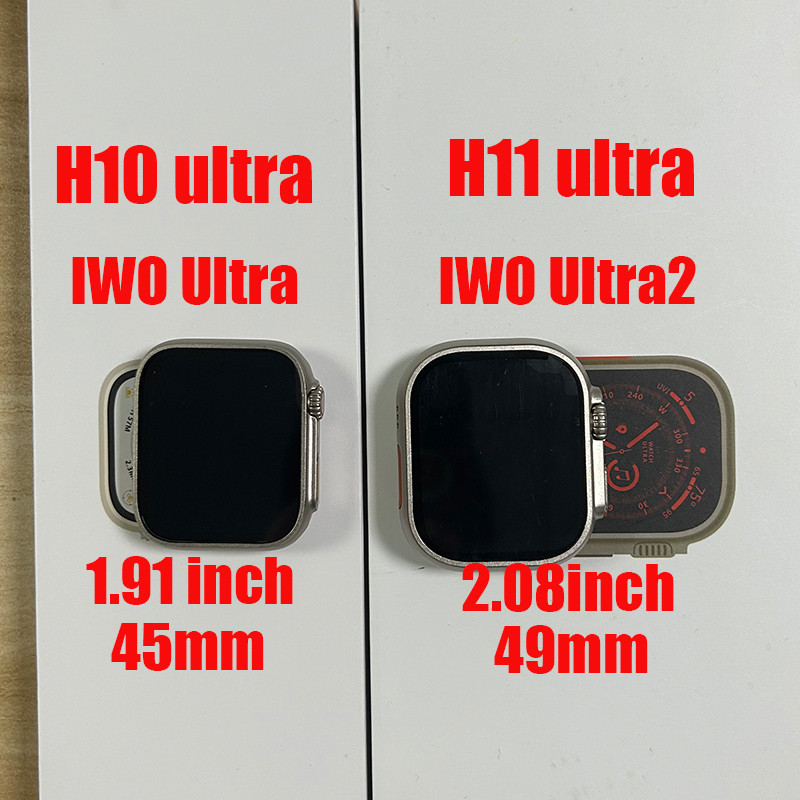 100% originalni H10 ultra H11 ultra Plus IWO sat 45 MM IWO Ultra 2 49 m IWO 16 Ultra SmartWatch Pametni sat serije 8 za muškarce i žene