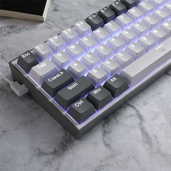 Redragon K617 Fizz 60% жична RGB игрална клавиатура 61 клавиша Компактна механична клавиатура Линеен червен превключвател за преносимо пътуване