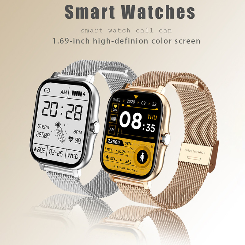 Full Touch Sport Smart Watch Ανδρικά Γυναικεία Heart Rate Fitness Tracker κλήση Bluetooth Smartwatch Wristwatch GTS 2 P8 plus watch+Box
