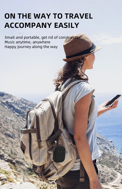 Ποδήλατο εξωτερικού χώρου Ασύρματο στερεοφωνικό φορητό Boombox Ενσωματωμένο μικρόφωνο Αντικραδασμικό IPX4 Αδιάβροχο κιβώτιο ηχείων Bluetooth για σακίδιο