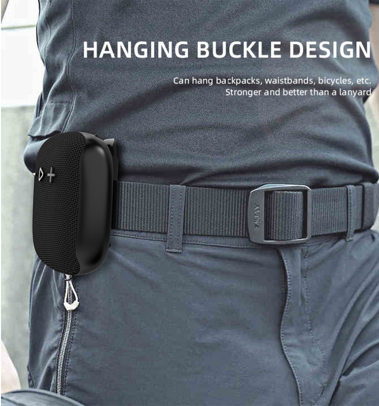 Ποδήλατο εξωτερικού χώρου Ασύρματο στερεοφωνικό φορητό Boombox Ενσωματωμένο μικρόφωνο Αντικραδασμικό IPX4 Αδιάβροχο κιβώτιο ηχείων Bluetooth για σακίδιο