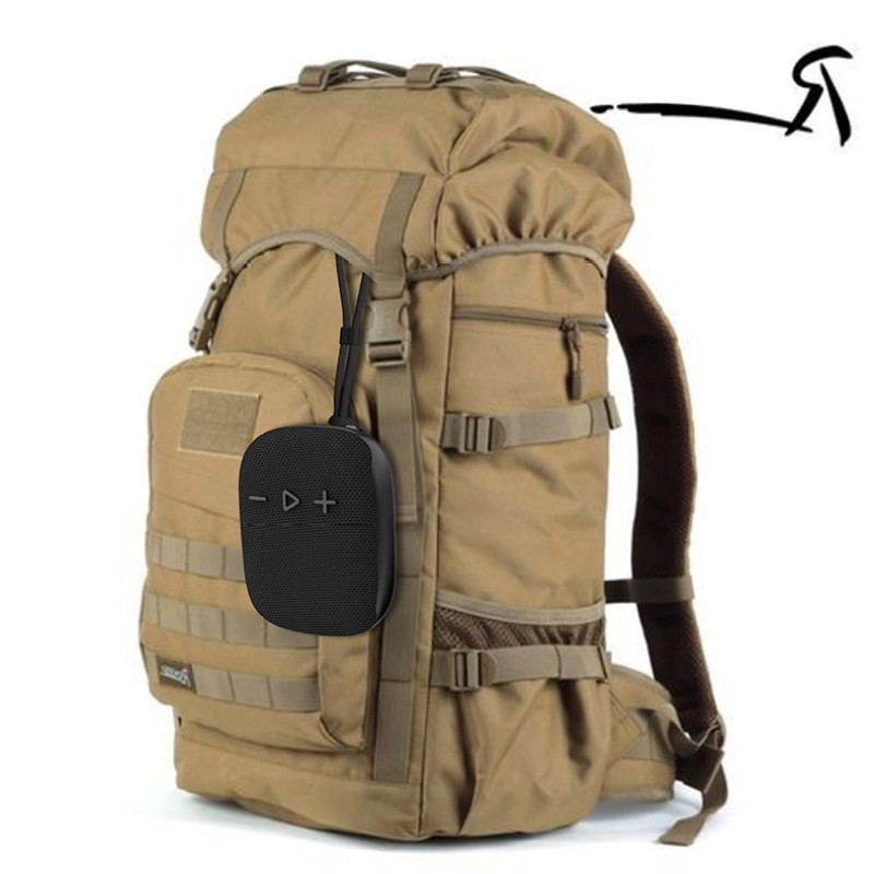 Ποδήλατο εξωτερικού χώρου Ασύρματο στερεοφωνικό φορητό Boombox Ενσωματωμένο μικρόφωνο Αντικραδασμικό IPX4 Αδιάβροχο κιβώτιο ηχείων Bluetooth για σακίδιο