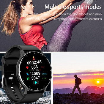 SKMEI Bluetooth Smart Watch Full Touch Scree Sport Fitness Tracker IP6X Водоустойчив Smart Watch за Android ios