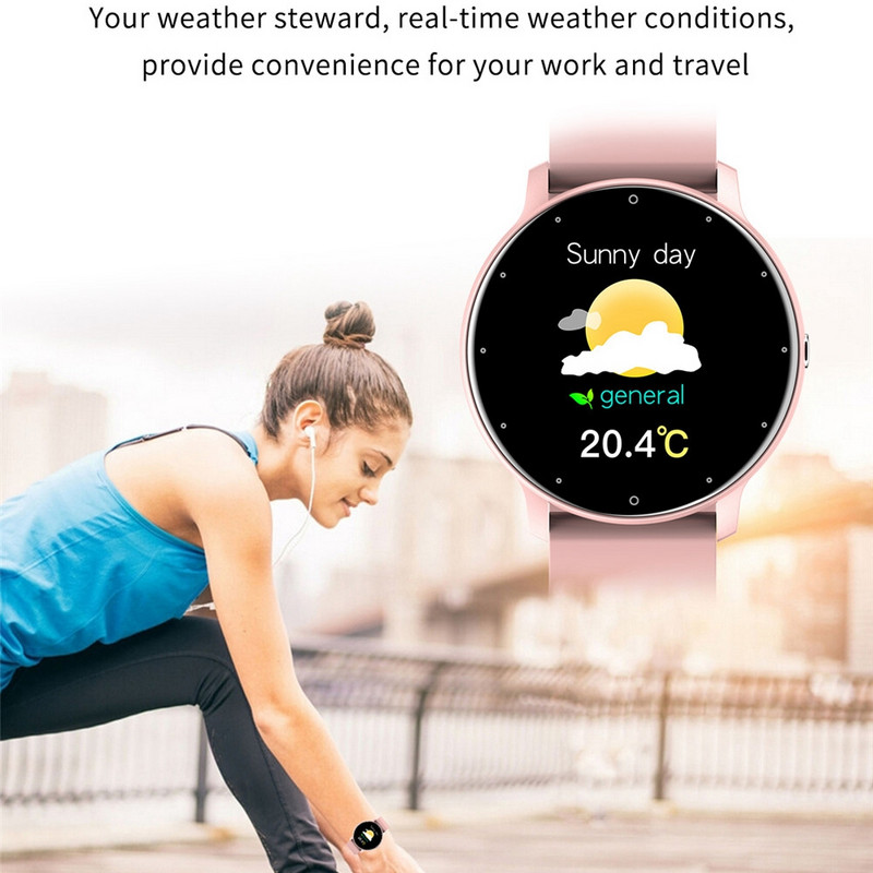 Έξυπνο ρολόι Bluetooth SKMEI Full Touch Scree Sport Fitness Tracker IP6X Αδιάβροχο Smartwatch για Android ios