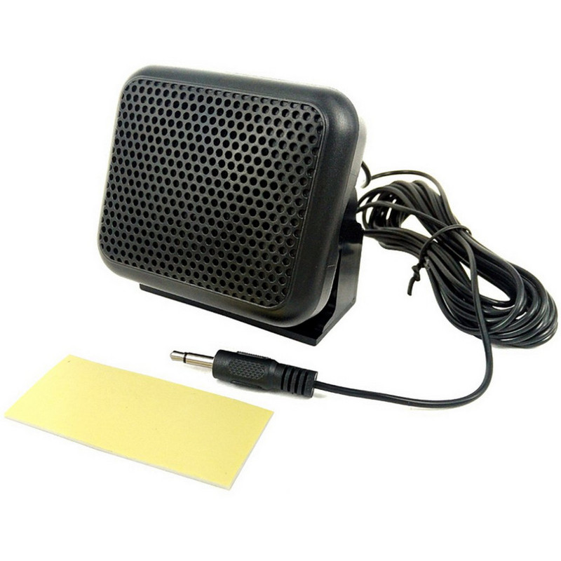 Mini externý reproduktor NSP - pre Yaesu pre Kenwood pre ICOM pre Motorola Ham Radio CB HF transceiver externý reproduktor