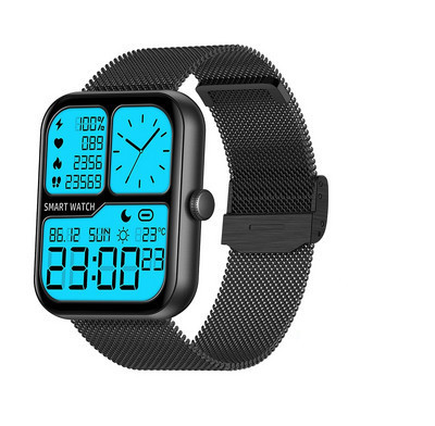 1,83 inčni pametni sat za muškarce Full Touch 7-dnevna vremenska prognoza za praćenje fitnessa IP67 vodootporni pametni sat za muškarce i žene za xiaomi +kutija