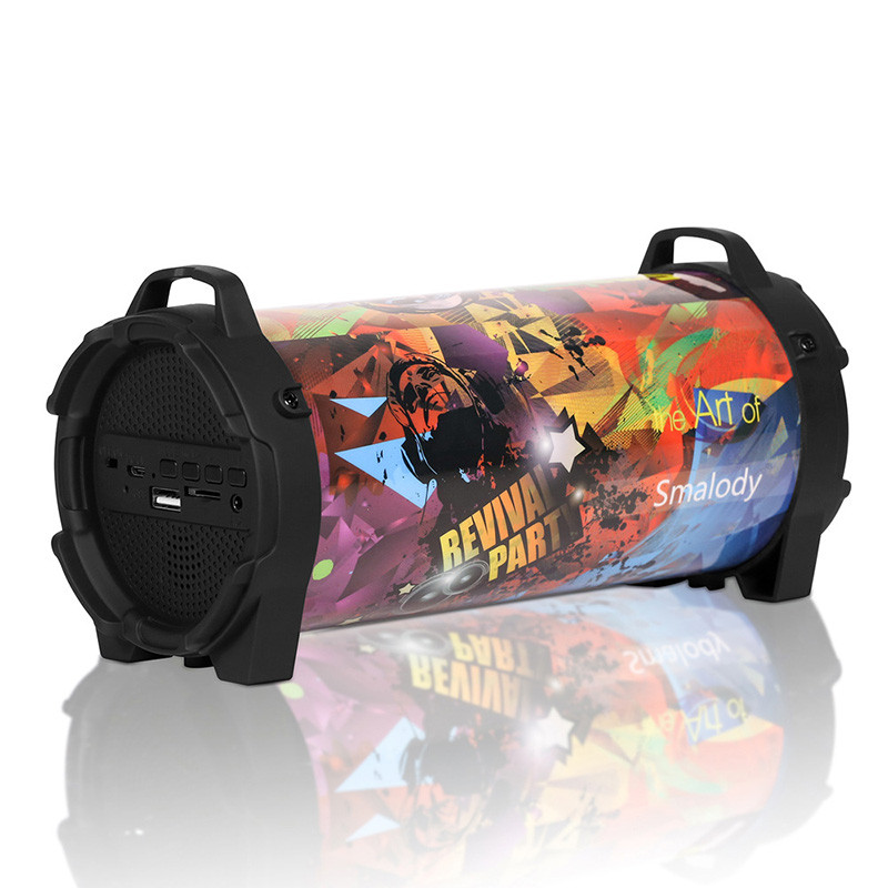 SL-10 Subwoofer pe coloană portabil pentru exterior Difuzor compatibil Bluetooth Difuzoare fără fir puternice pentru sport FM Mp3 player scalabil