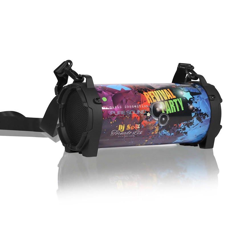 SL-10 Subwoofer pe coloană portabil pentru exterior Difuzor compatibil Bluetooth Difuzoare fără fir puternice pentru sport FM Mp3 player scalabil