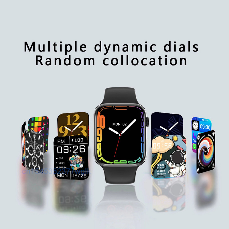 1,95 inčni novi sportski pametni sat za muškarce Serija 2022 7 X7+MAX Pametni sat za žene BT Call Heart Rate IWO 14 Sat pk i7 pro max DT7 MAX