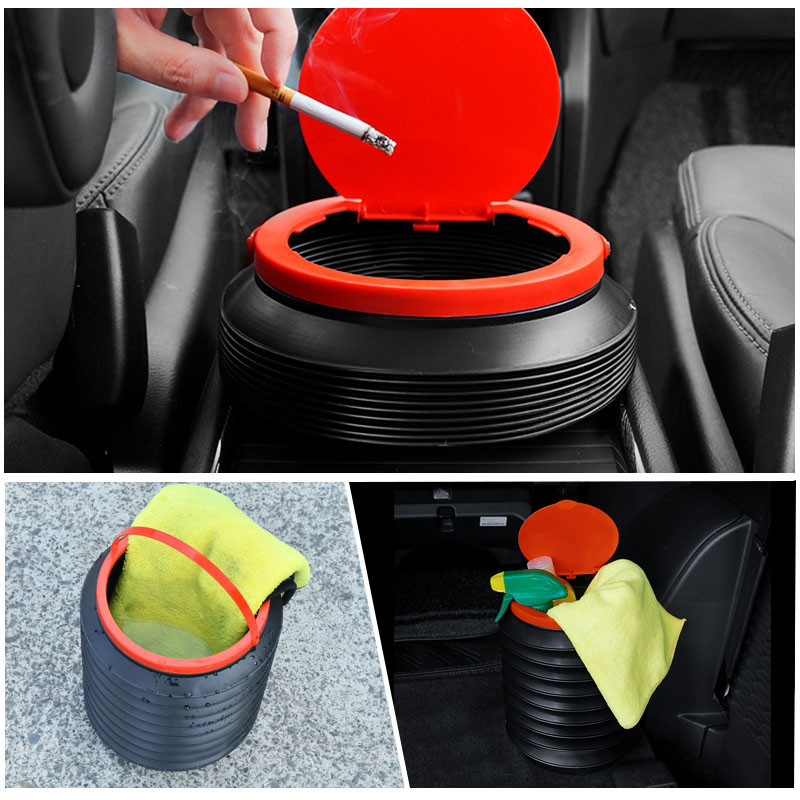 Automobilio sulankstoma šiukšliadėžė skėčių laikymo dėžė žvejybai skirta Lada Vesta Niva Samara Kalina Largus Priora Xray Granta Cross