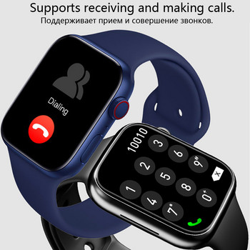 Смарт часовник за мъже 2-инчов смарт часовник с безжично зареждане за жени IP67 Водоустойчив Bluetooth разговор Фитнес часовник за проследяване за Android IOS