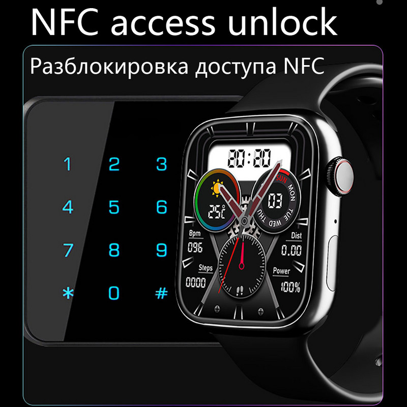 Pametni sat za muškarce 2 inča s bežičnim punjenjem Pametni sat za žene IP67 Vodootporan Bluetooth Call Fitness Tracker Sat za Android IOS