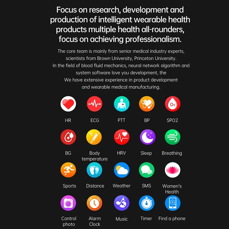 2022 m. naujas išmanusis laikrodis cukraus kiekio kraujyje ir kraujospūdžio kūno temperatūros sveikatos stebėjimo išmanusis laikrodis vyrams, moterims, laikrodžiui, gliukozės kiekiui kraujyje.