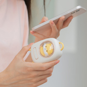 Мини сладък домашен любимец Безжичен Bluetooth високоговорител с нощна светлина Външен субуфер високоговорители Празничен подарък за Android iOS телефон лаптоп