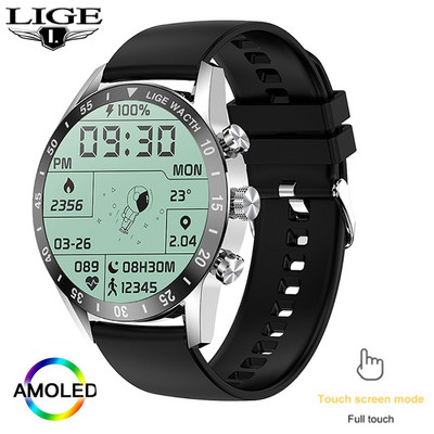 2022 LIGE Νέο Bluetooth Call Smart Watch Men Full Touch αδιάβροχο αθλητικό ρολόι γυμναστικής Πολυτελή Έξυπνα ρολόγια για άνδρες IOS Android