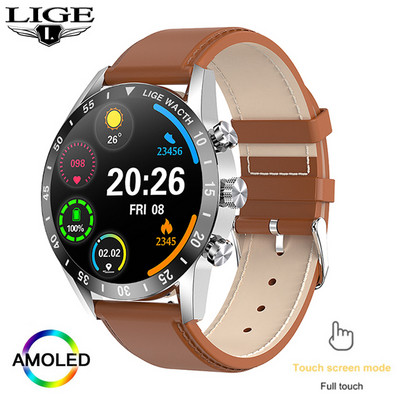 2022 LIGE Νέο Bluetooth Call Smart Watch Men Full Touch αδιάβροχο αθλητικό ρολόι γυμναστικής Πολυτελή Έξυπνα ρολόγια για άνδρες IOS Android