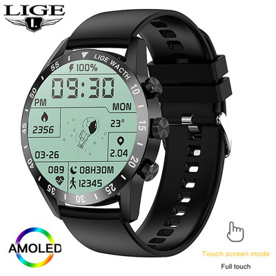 2022 LIGE Νέο Bluetooth Call Smart Watch Men Full Touch αδιάβροχο αθλητικό ρολόι γυμναστικής Πολυτελή Έξυπνα ρολόγια για άνδρες IOS Android