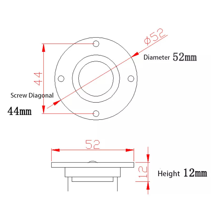 KYYSLB 10W 2-palcový výškový reproduktor, DIY hodvábna fólia, domáce audio, zvuk výšok, vysoká vernosť, HIFI zosilňovač, reproduktorová jednotka
