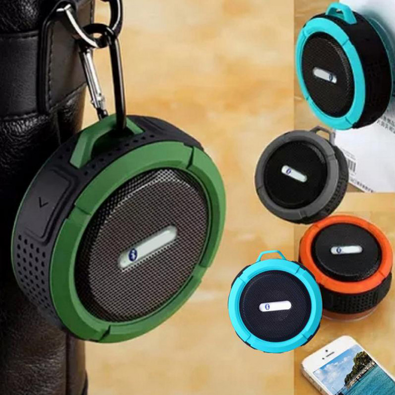 Coloană portabilă Mini difuzor Bluetooth Impermeabil Duș în aer liber Casetă de sunet Wireless Car Subwoofe Difuzor pentru telefon computer