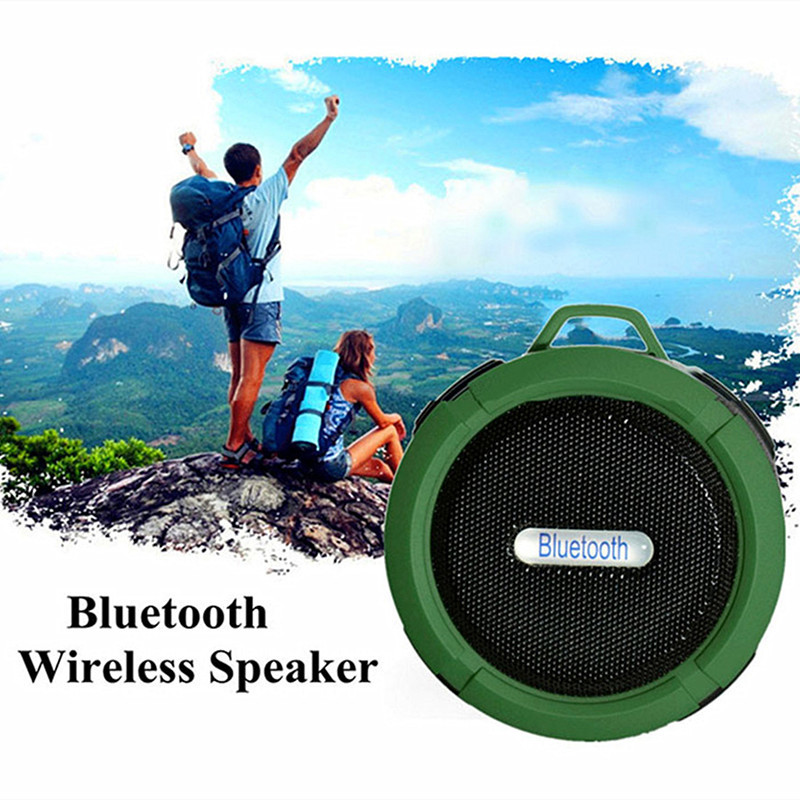 Coloană portabilă Mini difuzor Bluetooth Impermeabil Duș în aer liber Casetă de sunet Wireless Car Subwoofe Difuzor pentru telefon computer